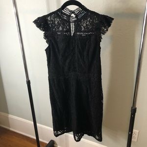 Black cocktail dress